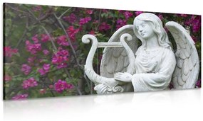 Obraz anjel hrajúci na harfe Varianta: 120x60