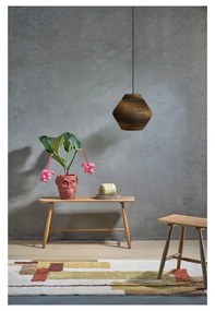 Červený kvetináč Villa Collection Calbe, výška 22,5 cm