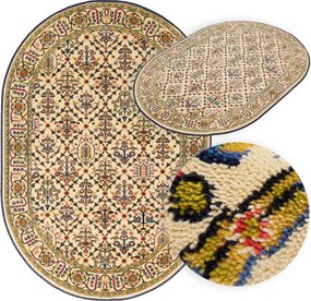 Koberec Agnella Standard Tamir krémový ovál