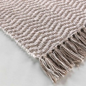 Svetlohnedý prateľný koberec 50x80 cm Alessia – douceur d'intérieur