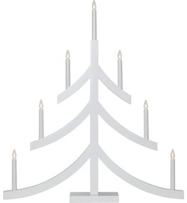 Biela vianočná svetelná dekorácia Pagod – Star Trading