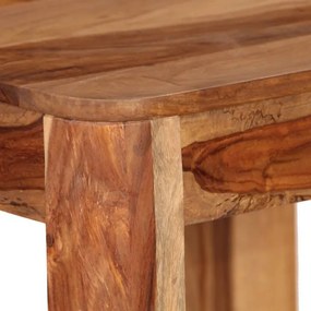 Barový stôl 120x110x80 Indický masív palisander Natural