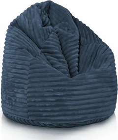 Sedací vak Bag Sako XL stripe TiaHome - petrolejová