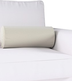 Valcový vankúš so záhybmi farba produktu sivá látka zamatová