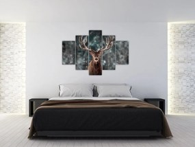 Obraz - Majestátnosť jeleňa (150x105 cm)