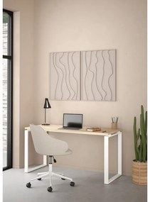 Pracovný stôl s doskou v dubovom dekore 60x150 cm Sign – Tvilum