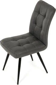 Jedálenská stolička sivá DCL-D1250 GREY3