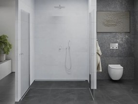 Mexen Pretoria Duo, 2-krídlové sprchové dvere do otvoru 160 cm, 6mm číre sklo, chrómový profil, 852-160-000-02-00