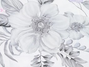 Bavlnené obliečky FLORAL biele Rozmer obliečky: 70 x 90 cm | 140 x 200 cm