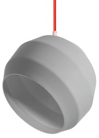 Toolight - Závesné trojité stropné svietidlo 3xE27 APP384-3CPR, šedá, OSW-05016