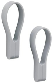 Svetlosivé silikónové pútko 2 ks Loop – Zone