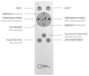 Stolová LED lampa Felix60, CCT, RGB