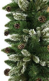 Girlanda Smrek so šiškou a 3D vetvičkami 100 cm