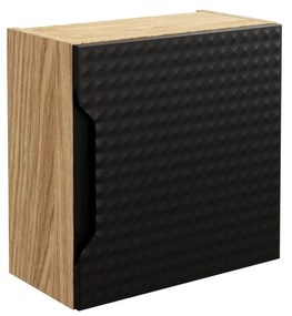 Skrinka pod umývadlo Casad 40 cm čierna/dub wotan