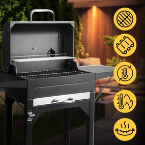 Záhradný gril na drevené uhlie ChimneyBBQ GM12000
