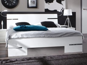 Dvojlôžková posteľ Anna 160x200 cm, biela