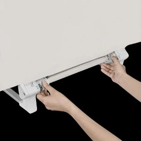 Lionelo - Bezpečnostná zábrana k posteli LORA šedá