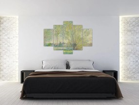 Obraz - Claude Monet, The Willows, reprodukcia (150x105 cm)