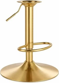 LuxuryForm DESIGN Podstava pre barové stoličky – zlatý tanier (set)