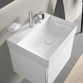 DURAVIT DuraSquare umývadlo do nábytku s otvorom, bez prepadu, 600 x 470 mm, biela, 2353600041