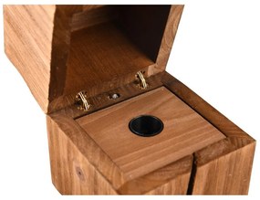 Hnedá stolová lampa (výška 16 cm) Treasure – Trio