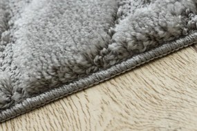 Kúpeľňový koberček SUPREME STONES kamienky, sivý