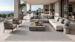 Ayyildiz, Kusový koberec Giza 1410 Grey, 60x100, šedá, chodba / predsieň