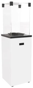 Ohrievač na záhradu Patio Slim White