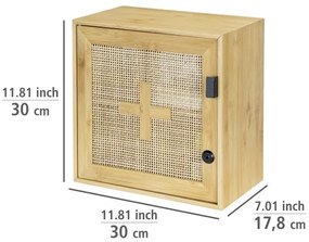 WENKO 25613100 - Skrinka ALLEGRE 30x30 cm hnedá