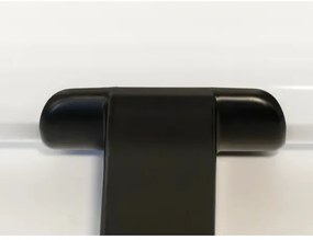 LED osvetlenie zrkadla do kúpeľne LED/8W/230V 30 cm IP44 čierne