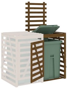 Predĺženie pre úložný box na odpadkový kôš medovo-hnedé borovica