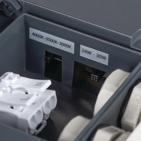 Kanlux 38780 - LED Vonk. sv. so senz. BENO 24/30W/230V 3000/3500/4000K IP65 ant.