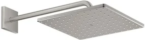 Hlavová sprcha GROHE RAINSHOWER Cube na stenu vrátane sprchového ramená supersteel 26564DC0