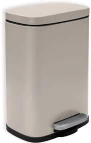 Spirella pedálový odpadkový kôš AKIRA matná šedo-hnedá oceľ 5 L 10.19837, 1 ks