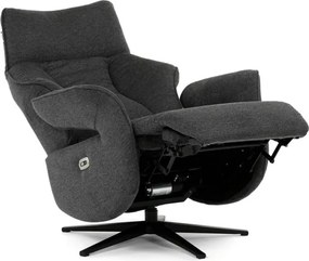 Polohovacie kreslo sivé, elektrické TV-B3973 GREY2