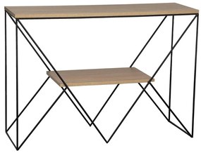 Eglo 424016 - Odkladací stolík OTAWARA 77x106 cm hnedá/čierna