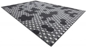 Koberec HEOS 78547 HEKSAGON PUZZLE antracyt / krém