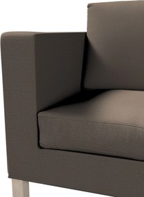 Poťah na sedačku Karlanda (pre 2 osoby,krátky) farba produktu hnedá látka zapletaná