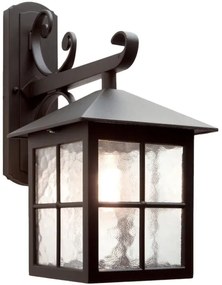 Elstead BL19-BLACK - Vonkajšie nástenné svietidlo WINCHESTER 1xE27/100W/230V IP43