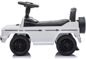 Odrážadlo Mercedes G350d 2xAA biela/čierna