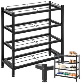 Botník VIENA LOFT čierny