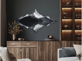 drevko |  Minimalistický obraz Zrkadlo hory  41 x 745 cm