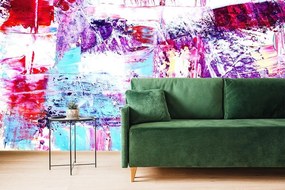 Samolepiaca tapeta fialová textúra - 300x200