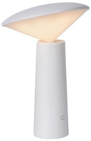 Lucide 02807/04/31 - LED Stmievateľná lampa JIVE LED/3W/3,7V 3000/6500K IP44 biela