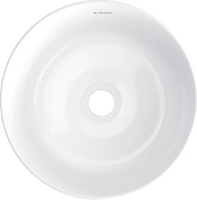 Deante Umývadlo na dosku Jasmin ø28 cm - CDJ 6U2S, keramika