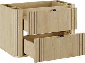 Comad Kúpeľňová skrinka pod umývadlo Ovalia Cremona 80 dub cremona