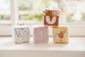 Kocky textilné 4 ks Fairy Garden