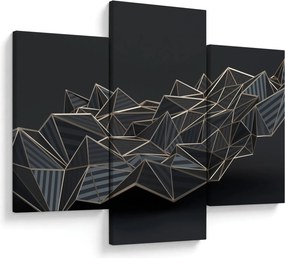 Obraz abstrakcie (90x60 cm)