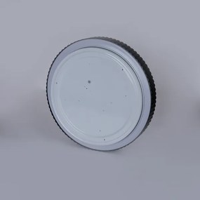 Brilagi - LED stmievateľné stropné svietidlo CORVO LED/54W/230V 3000-6000K čierne, priemer 40 cm + diaľkové ovládanie