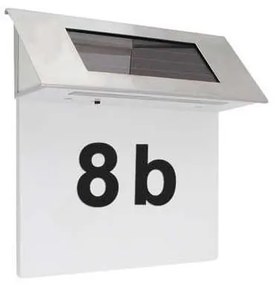 LED solárne domové číslo 600 mAh